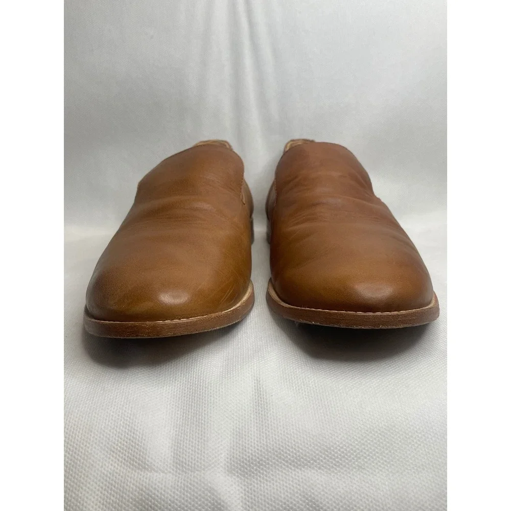 Tecovas The Monterrey Slip-On Leather Loafers Mens Size US 11.5 D Butterscotch